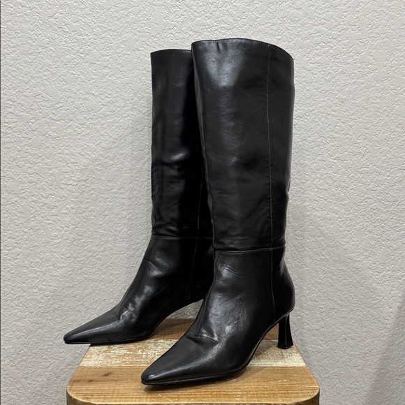 Steve Madden Newlyn Knee High Black Boots Size7 - Picture 4 of 7